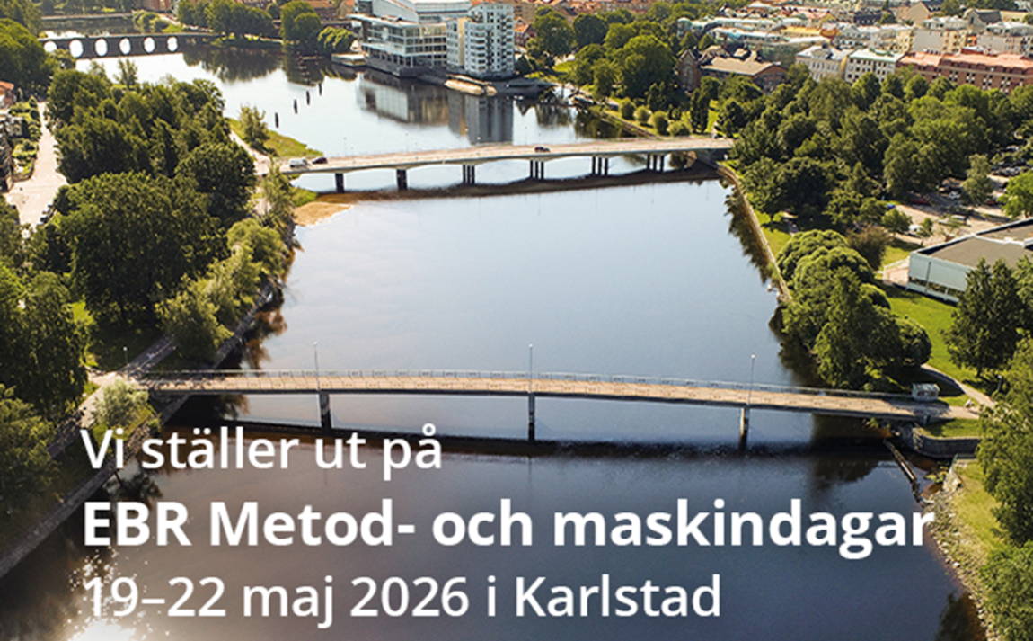 Nexans ställer ut på EBR Metod- och maskindagar 2026