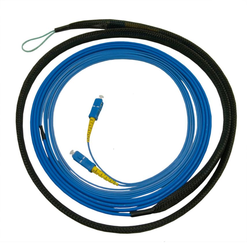 Patch cord Reinforced SM Blue