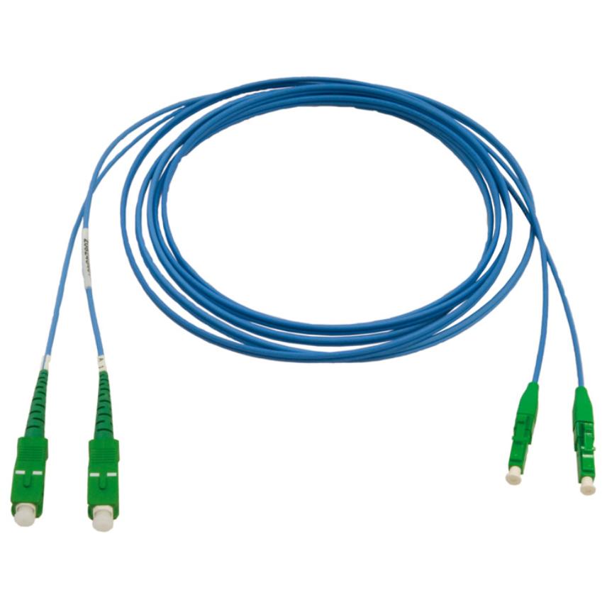 Patch cord 2SM SC/APC-LC/APC 6m, Blue
