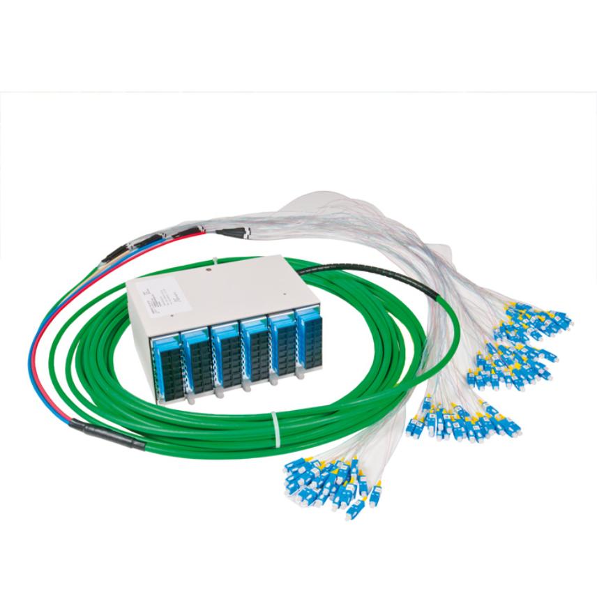 N3S Förkontakterad fiberoptisk korskopplingsbox för utkabling av switch