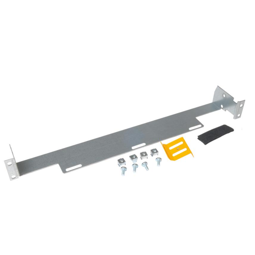 Fäste för 1U 19 inch switch DZS i ETSI med kanal, 50 mm