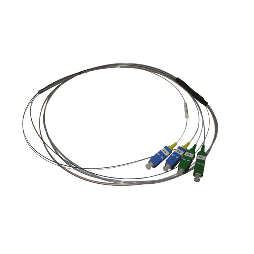 Fan-out 4SM 2xSC/UPC+2xSC/APC 0,35+1 m
