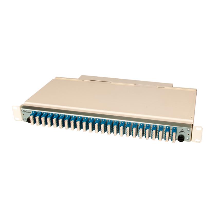 ODF-Enhet 19 tum 1U 96SM LC/UPC med mellanstycke