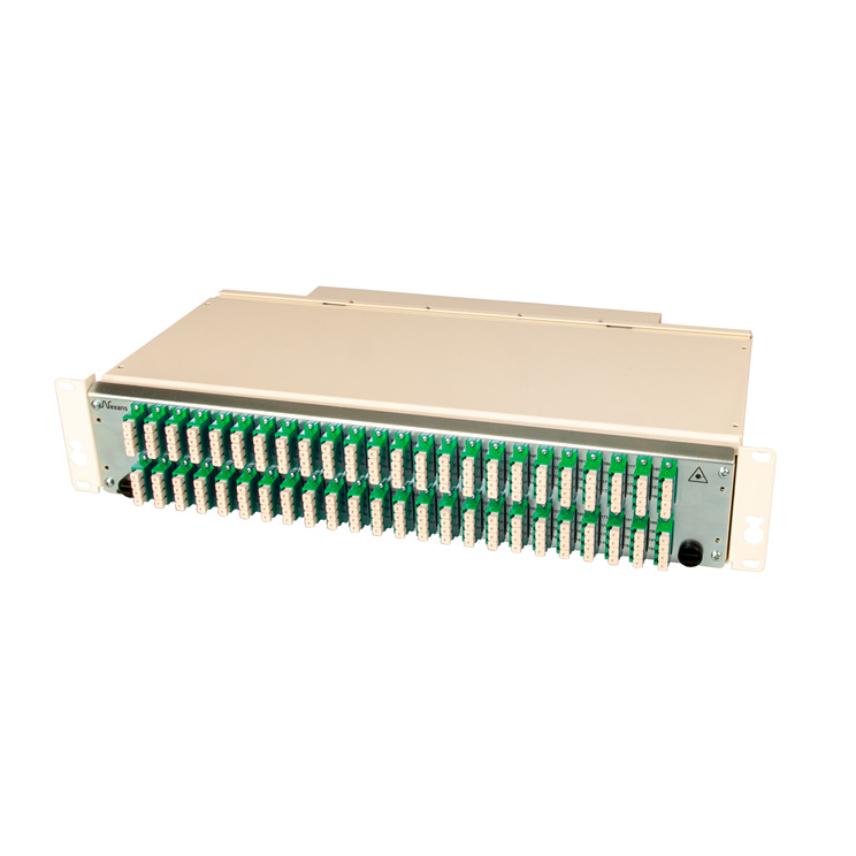 ODF-Enhet 19 tum 2U 192SM LC/APC med mellanstycke