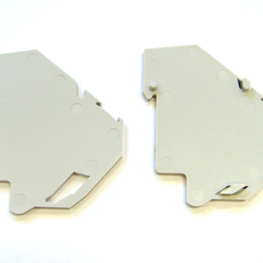 LANmark Industry side cover DIN-Rail mount Category 6 and 6A