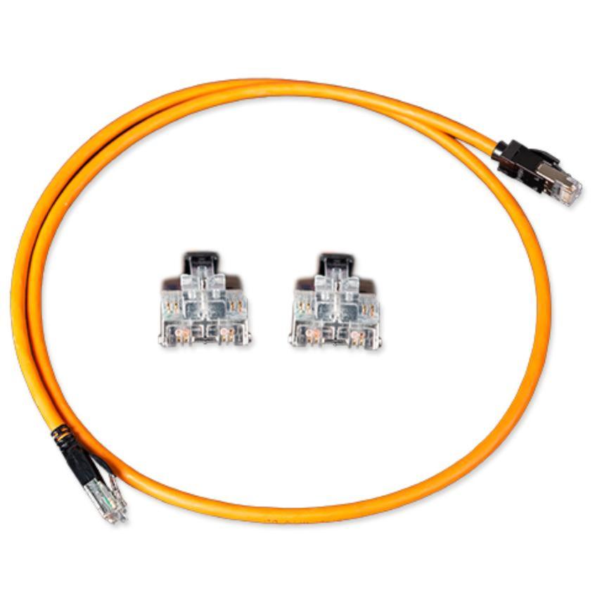 LANmark-7A Patch cord 7A 1GHZ GG45 8C Screened LSZH Orange 5m