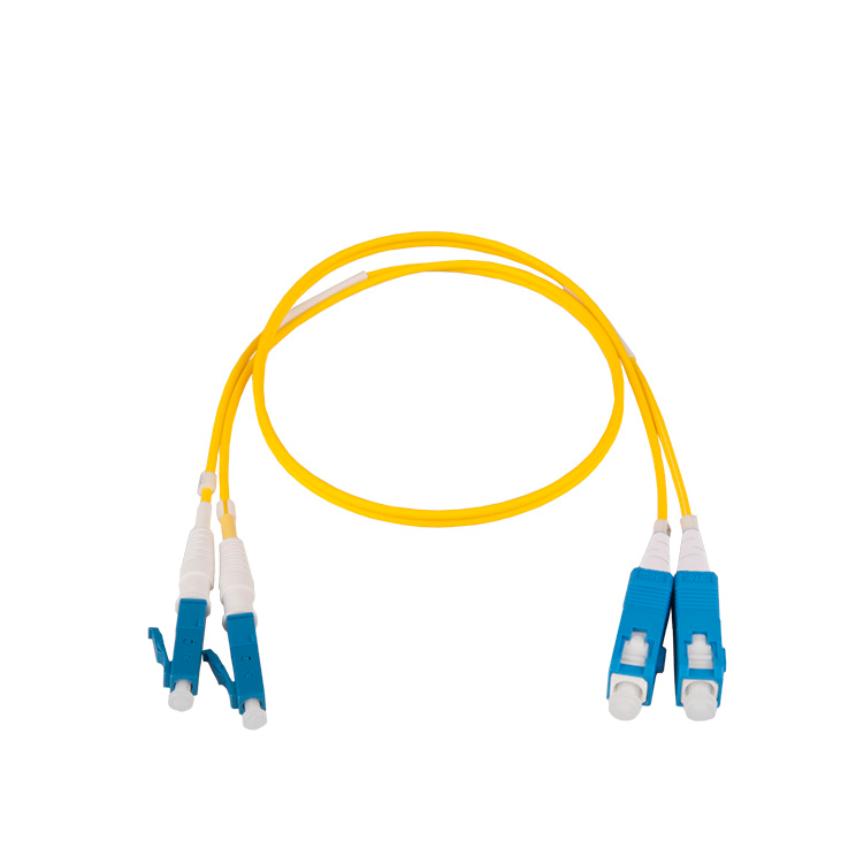 Nexans - Patch cord 2SM SC/UPC-LC/UPC 20m, Yellow